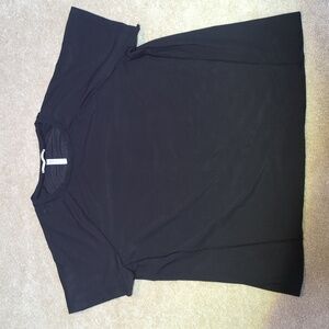 Athleta Women's Black Short Sleeve Tee